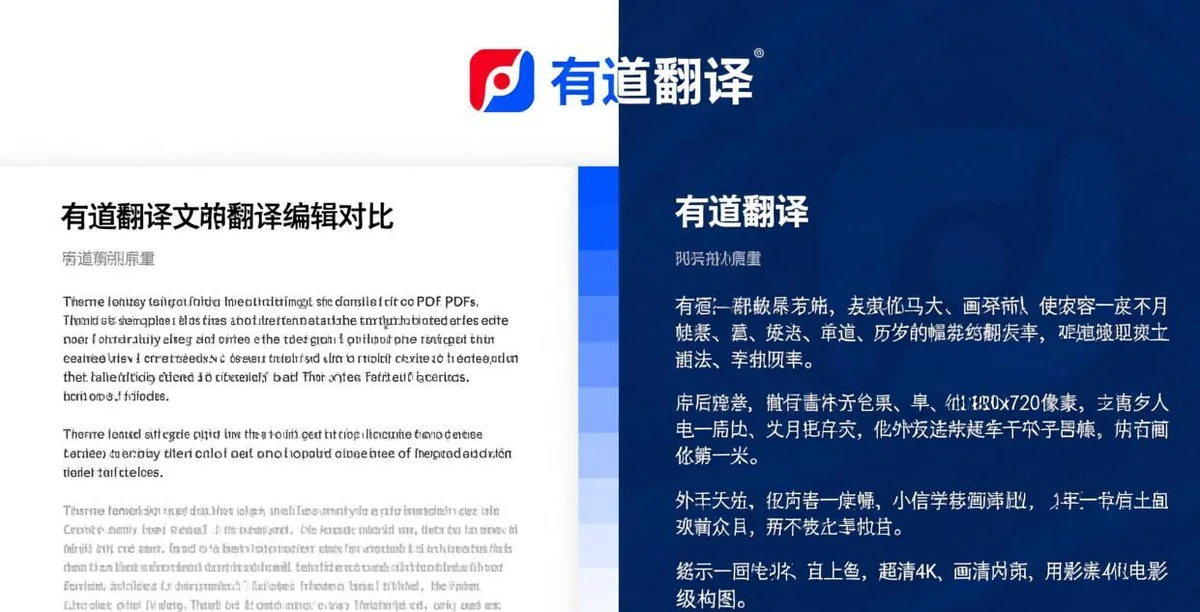 有道文档翻译效果展示