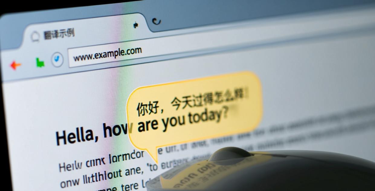 浏览器取词效果